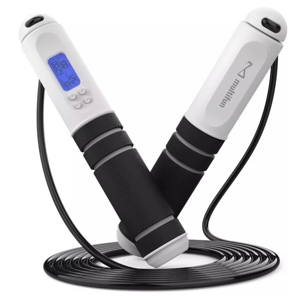 Jump Rope, Multifun Speed Jumping Rope With Calorie Counter, Adjustable‎ Digital